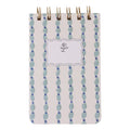 Designworks Ink Tulip Wavy Blue Twin Wire Notepad