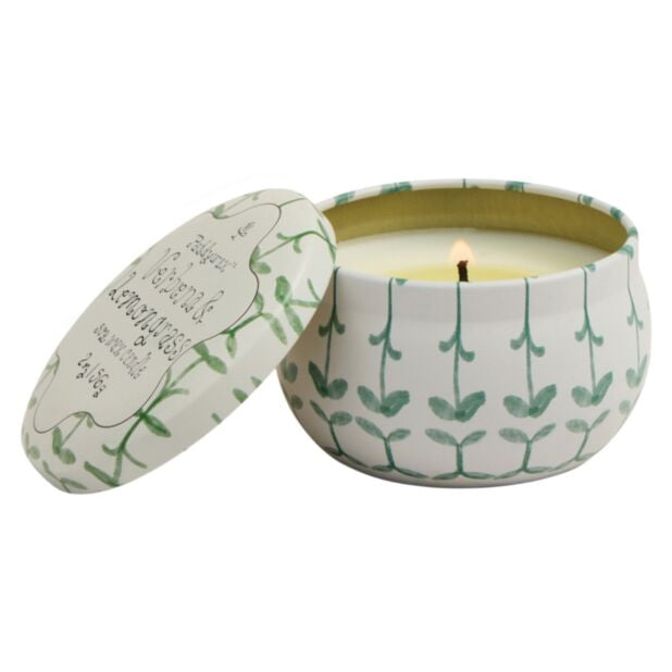 Paddywax Tulip Verbena & Lemongrass Small Tin Candle