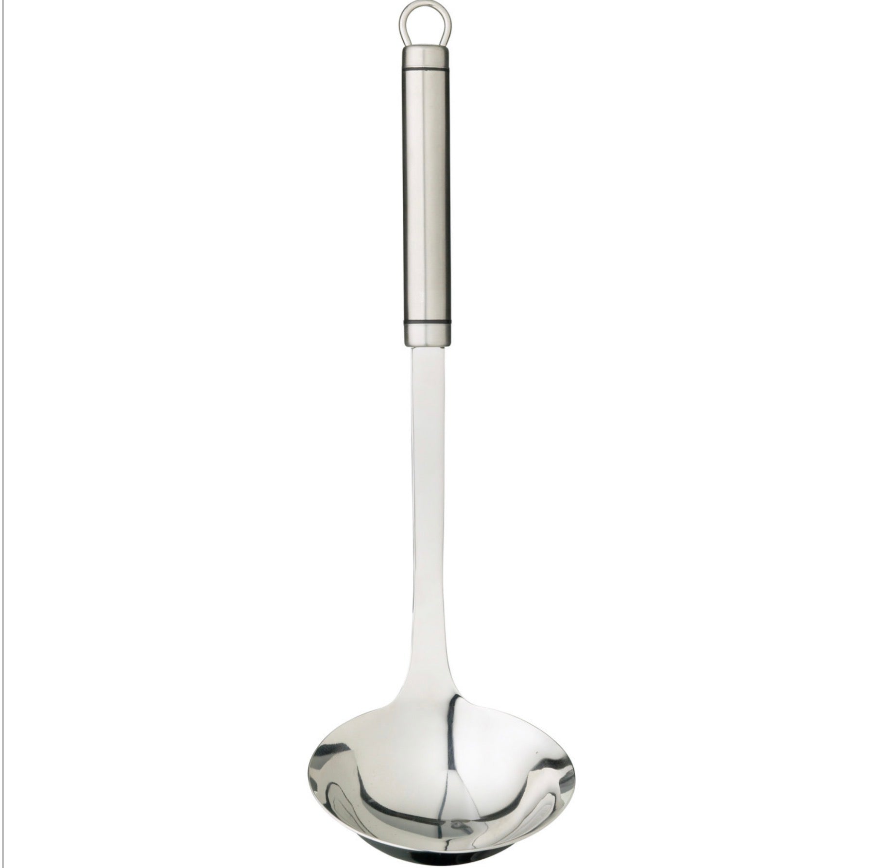 KitchenCraft Professional Oval Handled Large Stainless Steel Ladle 33CM