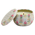 Paddywax Tulip Bronzed Gardenia Small Tin Candle