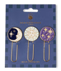 Designworks Set of 3 Paperclips Celestial