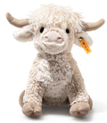 Steiff Harper Highland Cow Beige and Cream Plush Soft Toy