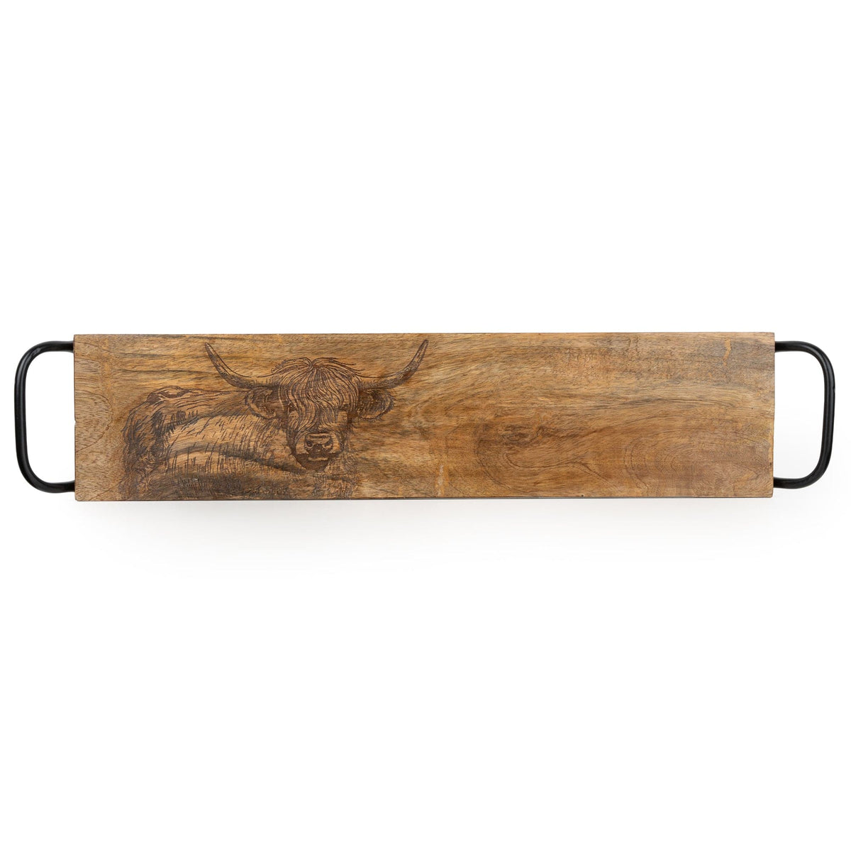 Highland Cow Rectangular Serving Platter