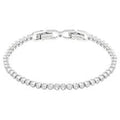 Swarovski Imber Emily Tennis Bracelet Round Cut White Rhodium Plated