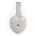 Ceramic Heart Shaped Spoon Rest