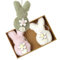 Fluffy Rabbit Decorations Set 3