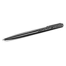 Swarovski Crystal Shimmer Ballpoint Pen Black Black Lacquered