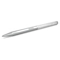 Swarovski Crystalline Ballpoint Pen Octagon Shape Silver Tone Chrome Plated