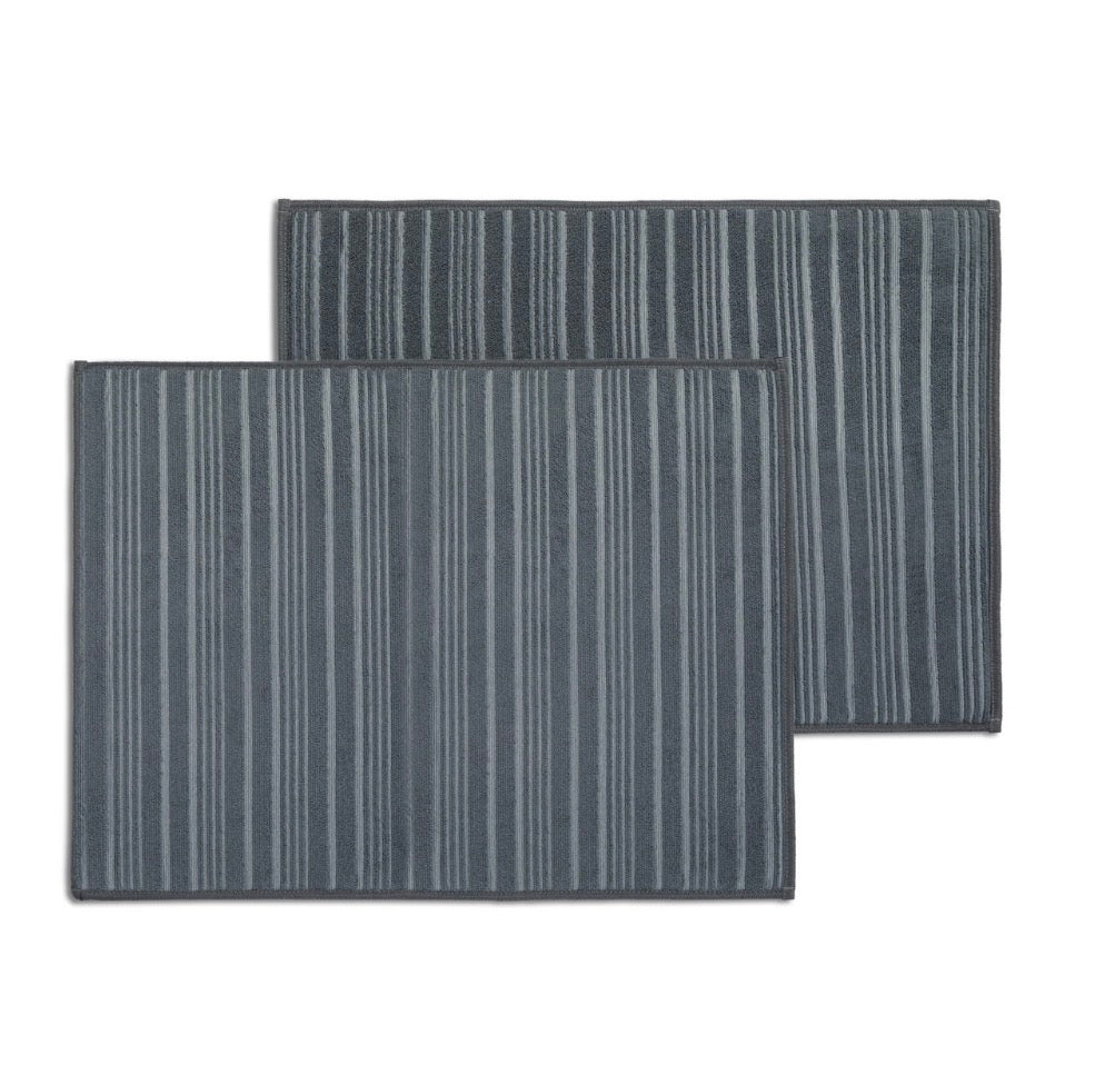 KitchenAid Reversible Drying Mats 2 Pack Grey