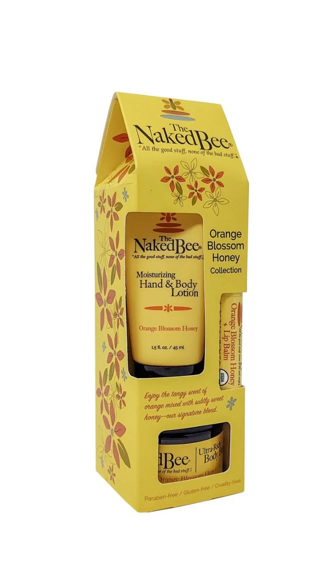 The Naked Bee Orange Blossom Honey Gift Collection