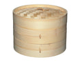 KitchenCraft World of Flavours Oriental Medium Two Tier Bamboo Steamer and Lid