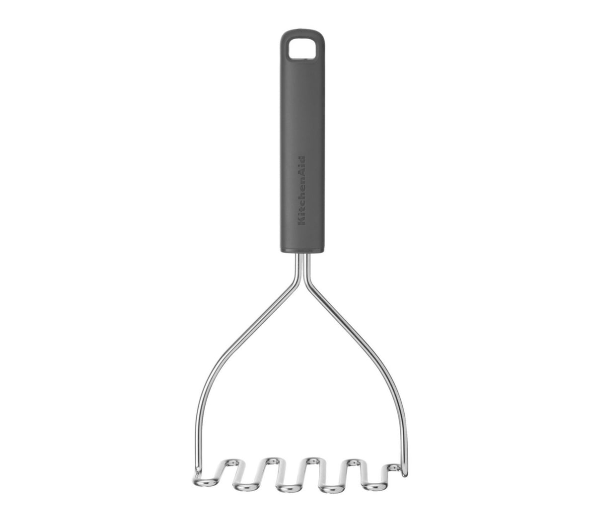 KitchenAid Masher, Charcoal Grey, 25.5cm