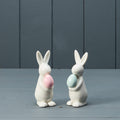 White Rabbit with Pink Egg