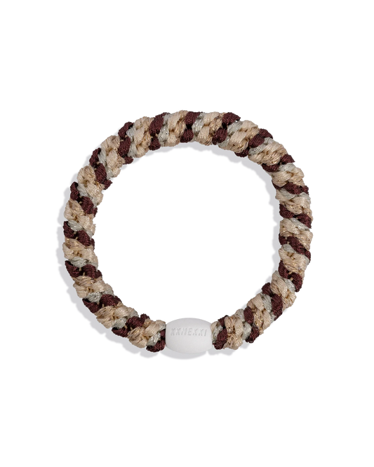 Kknekki Mix Wheat Dark Rust Glitter Hair Tie
