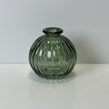 Vintage Green Round Bottle