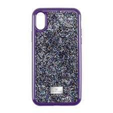 Swarovski Glam Rock  Case for iPhone XS Max Purple