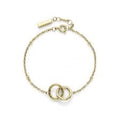 Olivia Burton Classic Amity Interlock Gold Plated Bracelet