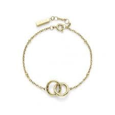 Olivia Burton Classic Amity Interlock Gold Plated Bracelet