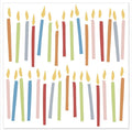 Artebene Birthday Candles Napkins 33x33cm