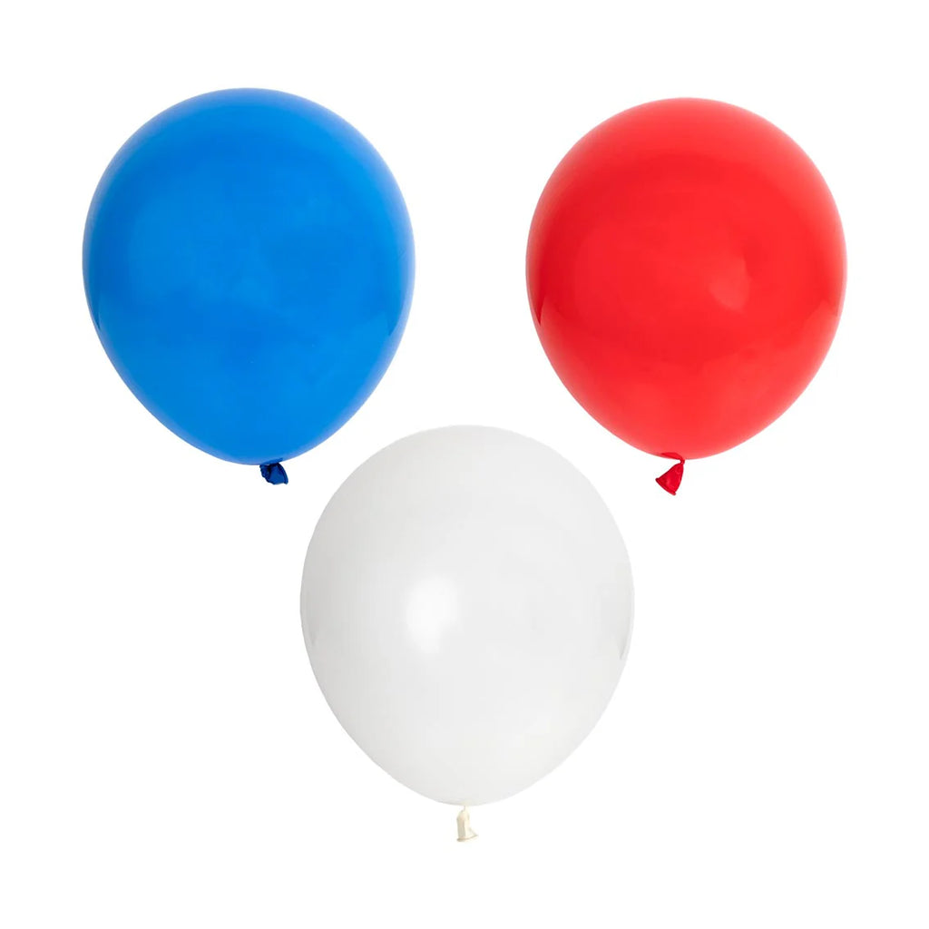 Talking Tables Red,White And Blue Latex Balloons 16pk
