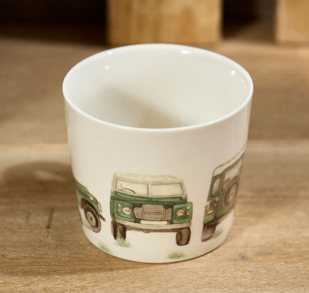 Landy Stoneware Mug With Collie Dog