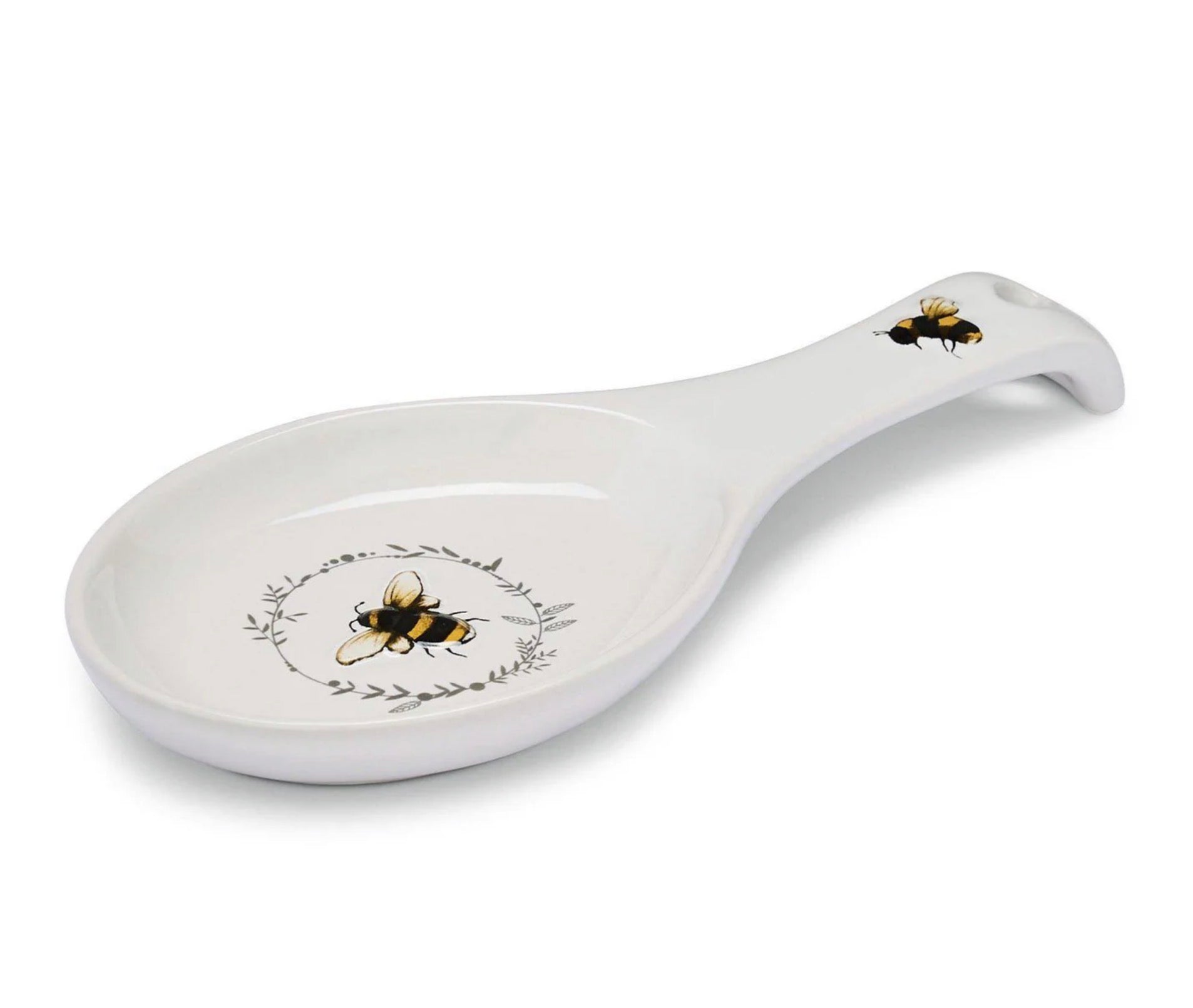 Bumble Bees Ceramic Spoon Rest