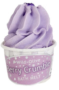 Wild Olive Berry Crumble Bath Melt