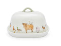 Cooksmart Buttercup Farm Ceramic Butter Dish