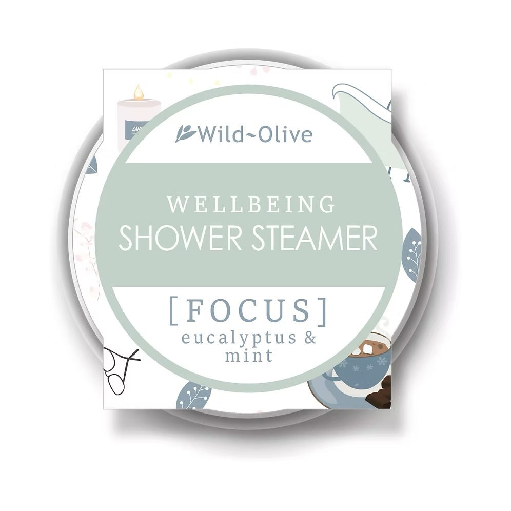 Wild Olive Shower Steamer Focus