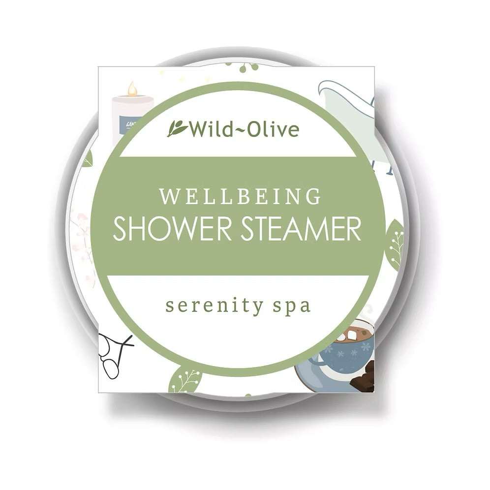 Wild Olive Shower Steamer Serenity Spa