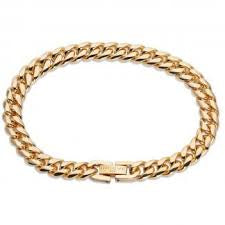 Unique & Co Gold Link Bracelet 21cm