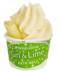 Wild Olive Gin And Lime Bath Melt