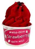 Wild Olive Strawberry Sundae Bath Melt