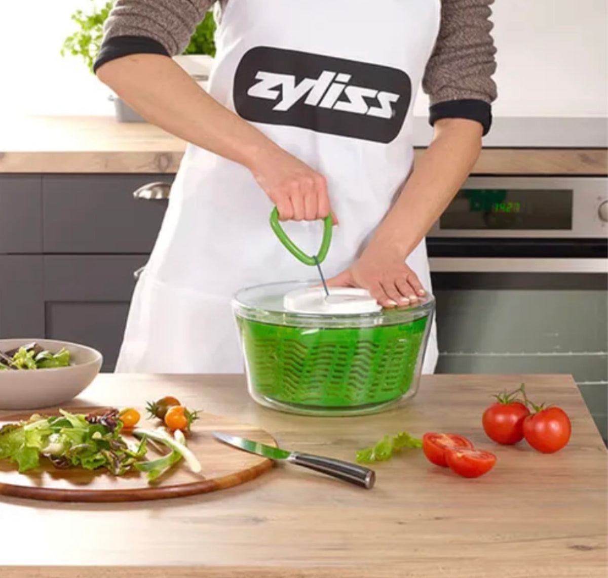 Zyliss Large Green Easy Spin 2 Salad Spinner