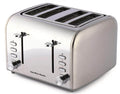 Hamilton Beach Rise Toaster 4 Slice Brushed/Polished Stainless Steel