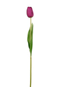 Real Touch Tulip Stem Purple