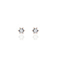 Gisser Rose Gold 3mm Cz Earrings