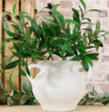 Ceramic Vase White 19cm