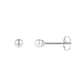 Gisser Pearl 3mm Stud Earrings