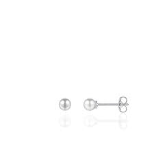 Gisser 4mm Pearl Stud Earrings