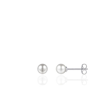 Gisser 5mm Pearl Stud Earrings