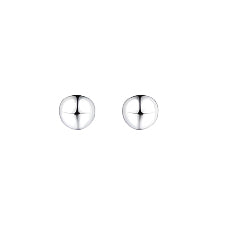 Gisser 6mm Sterling Silver Bead Stud Earrings