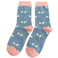 Miss Sparrow Snowdrop Socks Denim