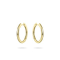 Gisser 22mm Gold Plated Hoop Earrings