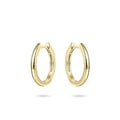 Gisser 18mm Gold Plated Hoop Earrings
