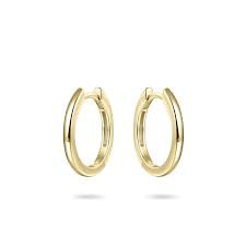 Gisser 18mm Gold Plated Hoop Earrings
