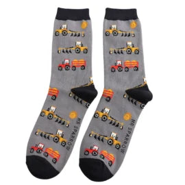 Mr Sparrow Harvest Socks Grey