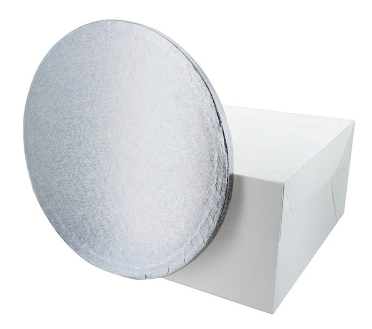 Culpitt Box And 12mm Round Cake Board