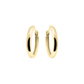 Gisser 22mm Gold Plated Hoop Earrings
