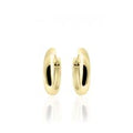 Gisser 18mm Gold Plated Hoop Earrings